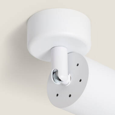 Imagen de Foco Portalámparas de Superficie Multiángulo 10-50º Aluminio para Bombillas GU10 Ágata