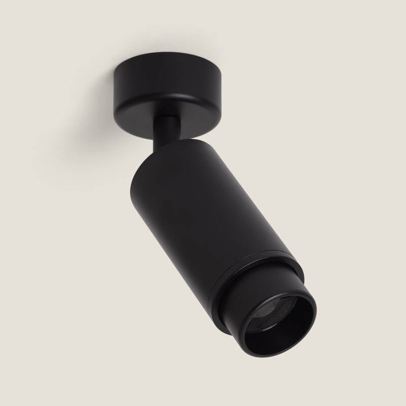 Imagen de Foco Portalámparas de Superficie Multiángulo 10-50º Aluminio para Bombillas GU10 Ágata