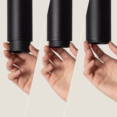 Imagen de Foco Portalámparas de Superficie Multiángulo 10-50º Aluminio para Bombillas GU10 Ágata