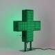 Imagem de Cruz Farmacia LED Exterior Verde Doble Pantalla con Control Remoto