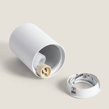 Imagem de Aplique de Teto Alumínio Cuarzo Branco