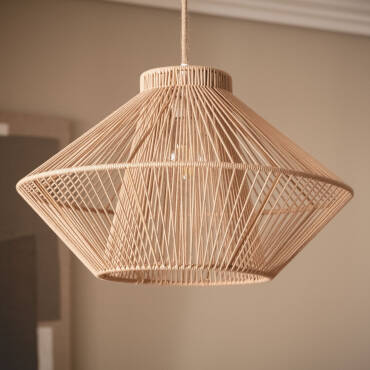 Lámpara Colgante Cuerda Natural Hana