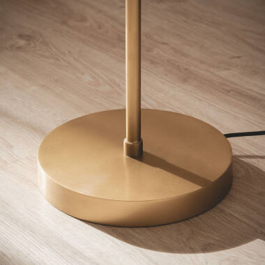 Imagem de Candeeiro de Pé Metal Vidro Routi Imagem de Candeeiro de Pé Metal Vidro Routi