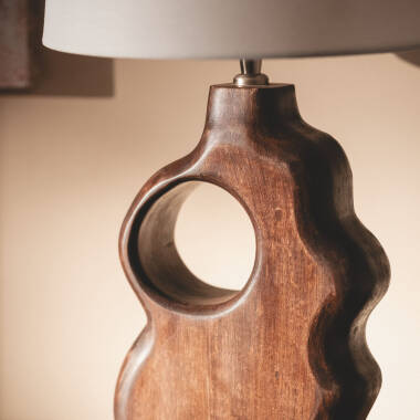 Imagen de Lámpara de Mesa Madera Hunar V ILUZZIA