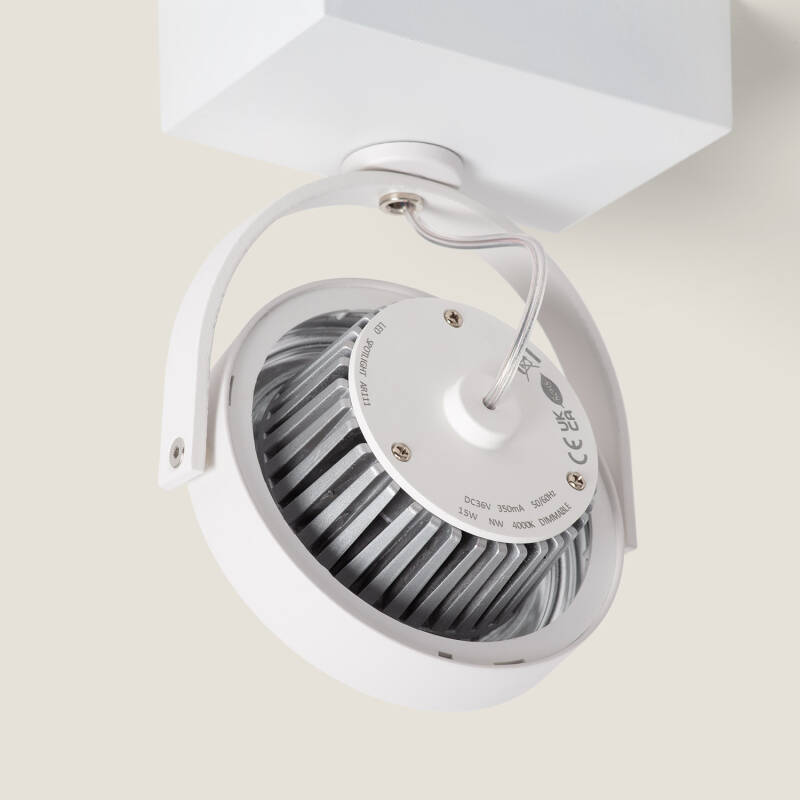 Imagem de Foco LED 15W CREE de Superfície Direccionável AR111 Regulável Branco