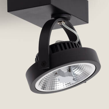 Imagen de Foco LED 15W CREE de Superficie Direccionable AR111 Regulable Negro