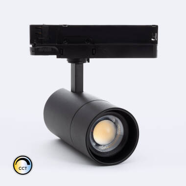 Foco Carril LED Trifásico 20W Wild CCT Seleccionable Multiángulo 24-60º