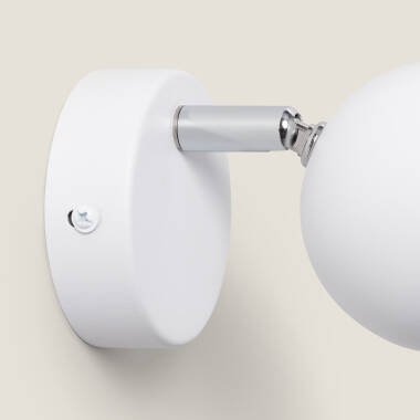 Imagen de Lámpara de Pared Metal Orientable 1 Foco Blanco Ates
