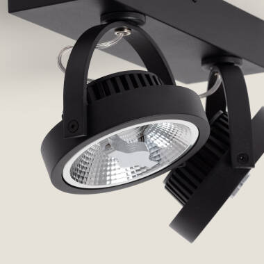 Imagen de Foco LED 30W CREE de Superficie Direccionable AR111 Regulable Negro