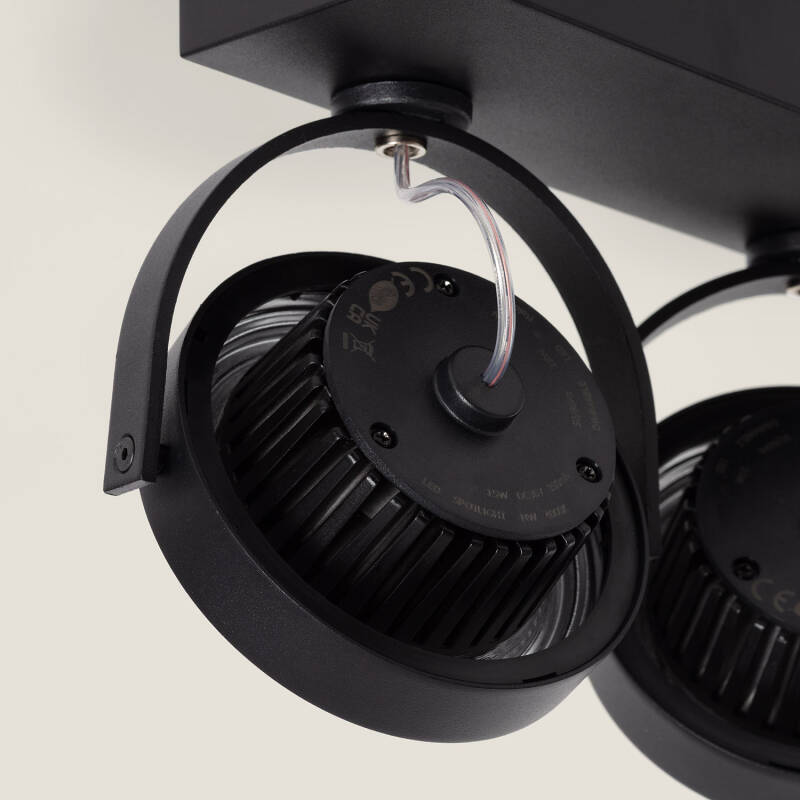 Imagen de Foco LED 30W CREE de Superficie Direccionable AR111 Regulable Negro