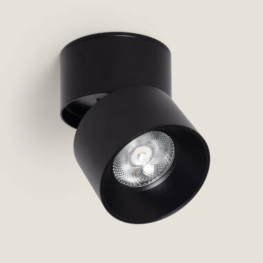 Aplique LED 15W de Aluminio Circular Negro New Onuba