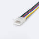 Imagem de Conector Tira LED 24V RGBWW SMD Ancho 10mm IP20 Doble con Cable