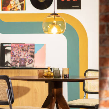 Imagen de Lámpara Colgante Cristal Vaca