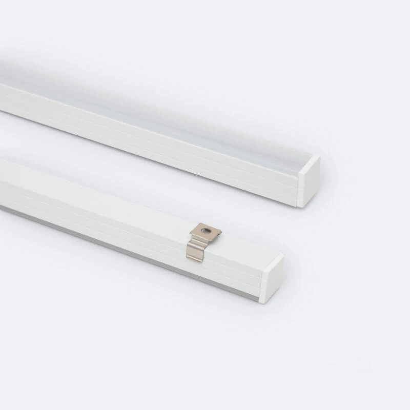 Imagen de Perfil Aluminio Superficie 2m para Tira LED hasta 8 mm