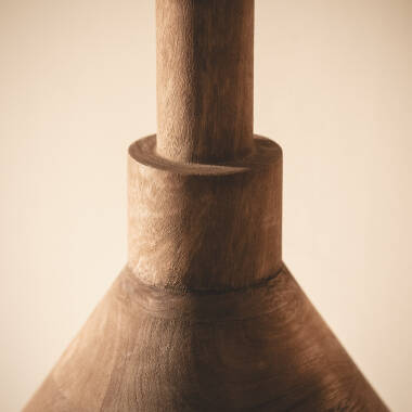 Imagen de Lámpara Colgante Madera Dallas Conne ILUZZIA