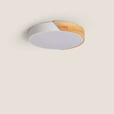 Plafon LED 18W Circular Madeira Ø320 mm CCT Seleccionável Semi-Dari