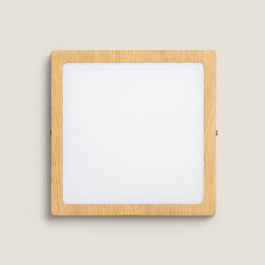 Imagem de Plafon LED 18W Quadrado Alumínio 210x210 mm Slim CCT Seleccionável Galán SwitchDimm