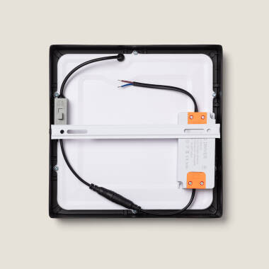 Imagem de Plafon LED 18W Quadrado Alumínio 210x210 mm Slim CCT Seleccionável Galán SwitchDimm