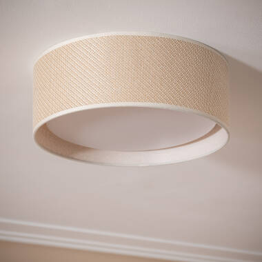 Plafón Circular Ratán Ratán Ø360 Rufus