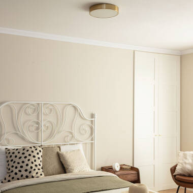 Imagem de Plafón LED 18W Circular Metal Ø300mm CCT Seleccionável Haydn