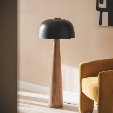 Imagem de Candeeiro de Pé Madeira Nagama