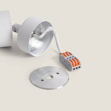 Imagen de Foco Portalámparas Aluminio para Bombillas GU10 Cuarzo