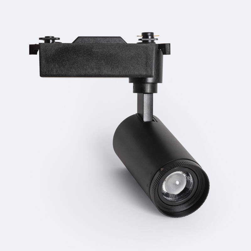 Imagem de Foco Carril LED Monofásico 10W CCT Seleccionável West Preto Multiângulo 15-60º