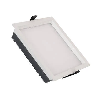 Downlight LED 30W SAMSUNG New Aero Slim Quadrado 130 lm/W Microprismático (UGR17) LIFUD Corte 210x210  mm