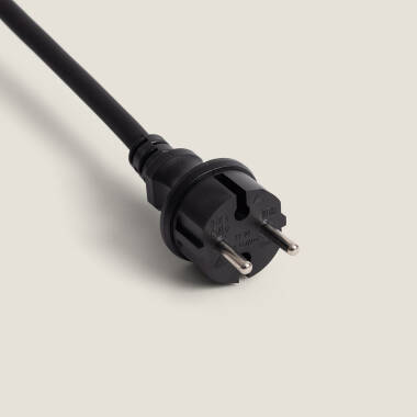 Imagen de Guirnaldas para Exterior IP44 Cable Eléctrico Plano con Portalámparas E27 a Medida Negro