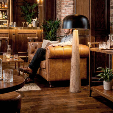 Imagem de Candeeiro de Pé Madeira Nagama