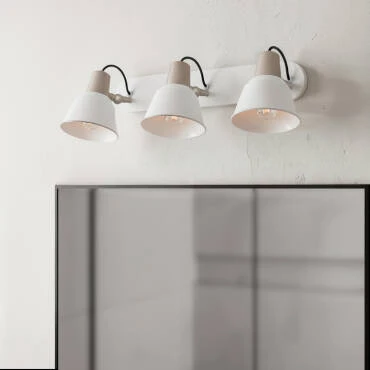 Candeeiro de Parede Casa de Banho 3 Focos Birzay