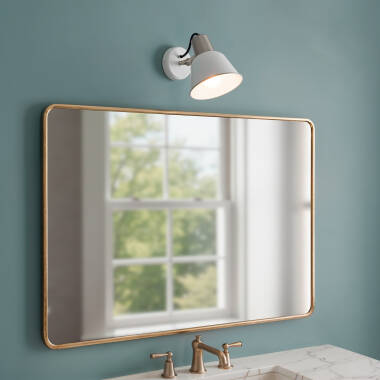 Imagem de Candeeiro de Parede de Casa de Banho Metal Birzay