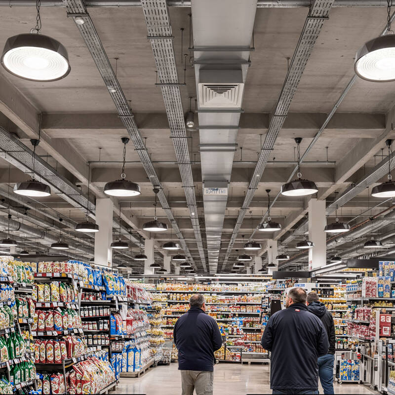 Imagem de Campânula LED Industrial UFO 200W 200lm/W MOSO Regulável DALI LEDNIX HBM