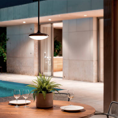 Imagen de Lámpara Colgante Exterior LED 12W Aluminio Mixi