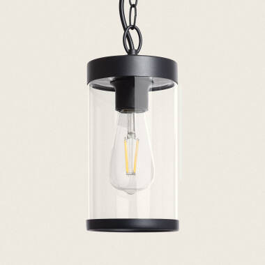 Lámpara Colgante Exterior Cristal Silphco