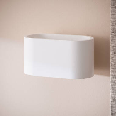 Aplique de Pared de Yeso Iluminación Doble Cara Merton