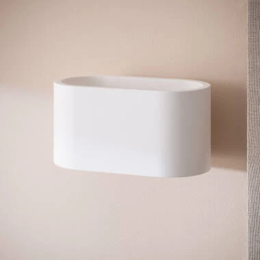 Imagen de Aplique de Pared de Yeso Iluminación Doble Cara Merton