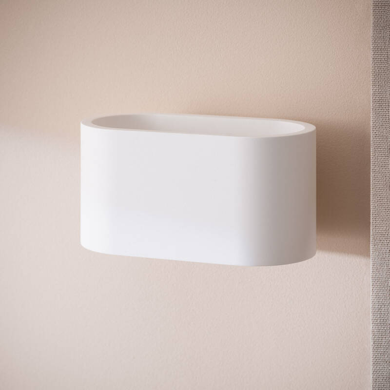 Imagem de Aplique de Parede de Gesso Iluminação de Dupla Face Merton