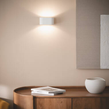 Imagem de Aplique de Parede de Gesso Iluminação de Dupla Face Merton