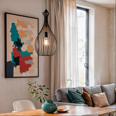 Imagem de Candeeiro Suspenso Metal Penny