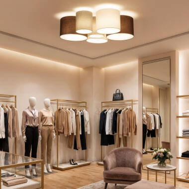 Imagem de Plafon Circular Tecido Tallabo