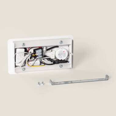 Imagem de Candeeiro de Parede com Luz de Leitura LED 8W Metal com Entrada USB Rossey