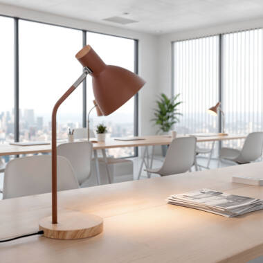 Imagem de Candeeiro Flexo Escritório Metal Luxo