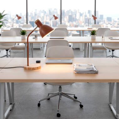 Imagem de Candeeiro Flexo Escritório Metal Luxo