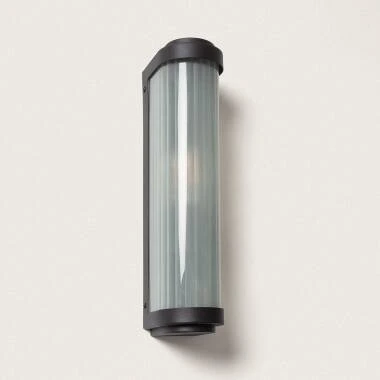 Aplique de Pared Exterior Cristal y Material Peridot