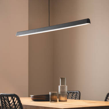 Imagem de Candeeiro Suspenso LED 24W Gesso CCT Seleccionável Kirnber