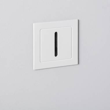 Baliza Exterior LED 3W Empotrable Pared Blanco  Wabi Lineal