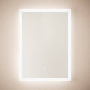 Fotografia do produto: Espelho Casa de Banho com Luz LED e Anti-embaçante 70x50 cm Nerja 