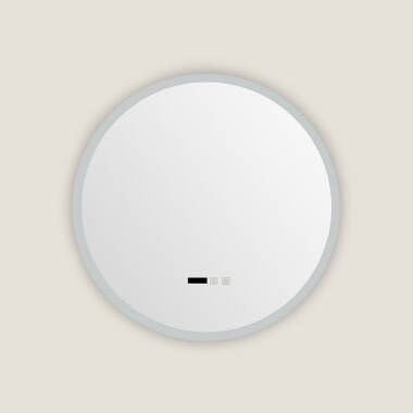 Espelho Casas de Banho com Luz LED e Anti-embaçante Ø60 cm Palolem