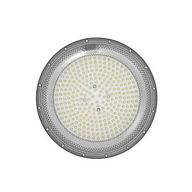 Campânula LED Industrial UFO 200W 100lm/W Solid X3